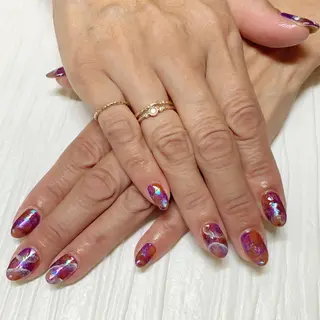 ネイル a:Qネイル /久米川のネイルデザイン