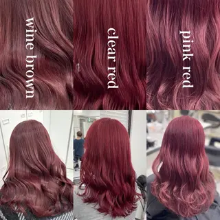 カラー 盛れる韓国RED🥀 sayakaのヘアスタイル