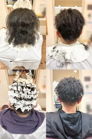 パーマ ショート メンズ 織田 悦子のその他イメージ