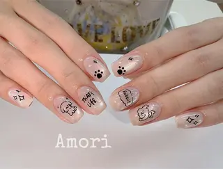 ネイル 佐藤 しおんのネイルデザイン