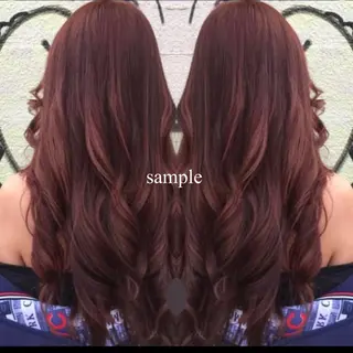 ロング カラー ヘアアレンジ Richromatic所属・M Jのヘアスタイル