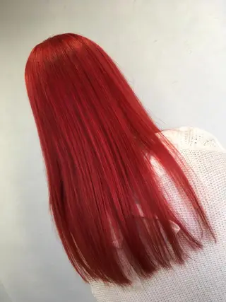 ロング カラー 塩崎 明菜のヘアスタイル