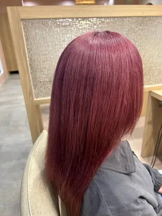 ロング カラー 癖毛￤ボブ￤暖色 🍒竹下 茜🍒のヘアスタイル