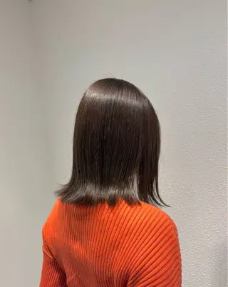 カラー 艶カラー/アレンジ 💟すなおのヘアスタイル