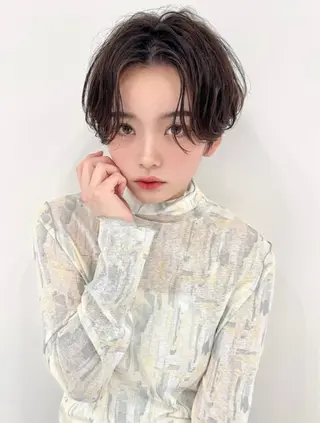 ショート ruen.soa💕 saeのヘアスタイル