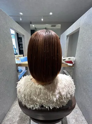 ショート Moana大宮店所属・石坂駿伍/縮毛矯正/ ストレート/髪質改善のヘアスタイル