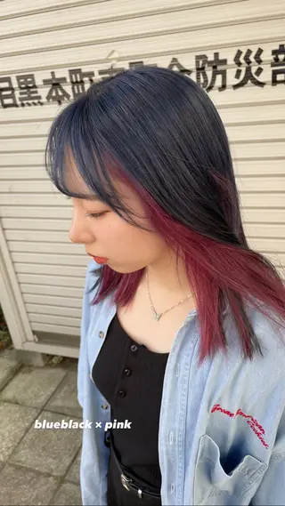 セミロング カラー verde所属・ノザキ　カイシ /武蔵小山のヘアスタイル