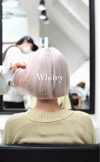 ショート カラー ハイトーン特化サロン 代表　中谷蓮のヘアスタイル