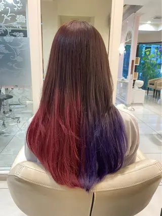カラー 暖色color🍒 あやかのヘアスタイル