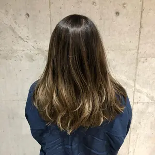 ロング 三宅 涼馬のヘアスタイル