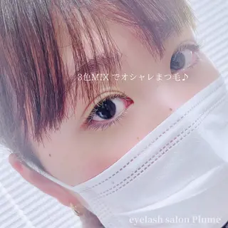 マツエク・マツパ まつ毛、毛穴ケア 専門サロンPlumeのマツエク・マツパデザイン