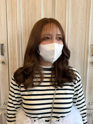 セミロング カラー 梅田茶屋町 / wakanaのヘアスタイル