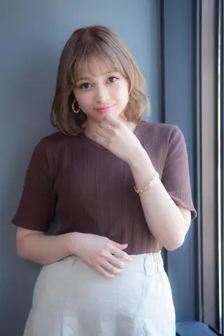 ミディアム ✨前田 優・2拠点✨ ✨恵比寿・札幌店✨のヘアスタイル