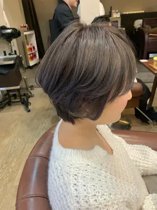ショート 永田 志織のヘアスタイル