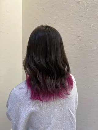 カラー 長谷 朋美のヘアスタイル