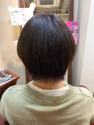ショート 水谷 菜央のヘアスタイル