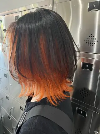 カラー 井出 香那のヘアスタイル