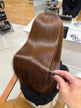 ロング カラー 吉田 裕太朗のヘアスタイル