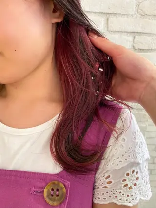 ミディアム lond rouge所属・🍂透明感カラー 美髪矯正　YUTOのヘアスタイル