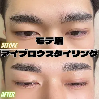 メンズ アイブロウ Bunny eyes NEWOTANI博多のマツエク・マツパデザイン