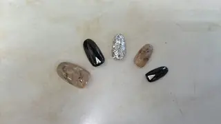 セミロング ロング ネイル nail salon Blancのネイルデザイン