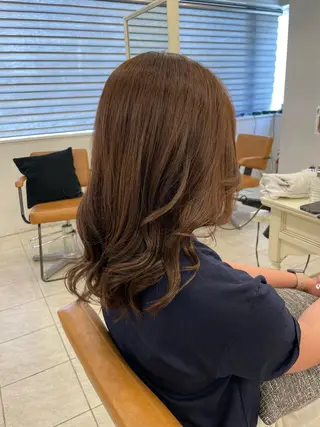 ミディアム 髪質改善/ボブ/韓国 レイヤー💫あらいのヘアスタイル