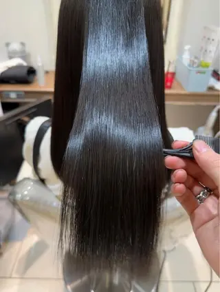 ロング パーマ 横山 直輝のヘアスタイル