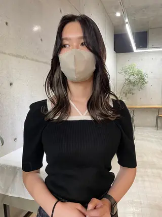 ロング son hair所属・葉 /透明感カラーのヘアスタイル