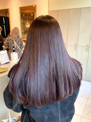 ロング カラー D'na所属・🩰艶髪柔らかカラー ／サクラ🩰のヘアスタイル