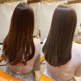 ロング カラー ヘアアレンジ SALOWIN銀座VORT所属・小林 佳祐のヘアスタイル