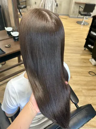 セミロング 髪質改善/縮毛矯正 🫧RISA🎀のヘアスタイル