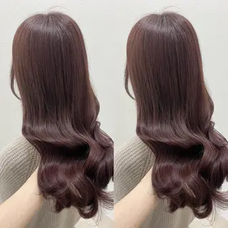 ロング 透明感カラー/まつ毛 パーマ/のの🍒のマツエク・マツパデザイン