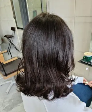 ミディアム カラー ヘアアレンジ terra✂️川嶋 大輔のヘアスタイル