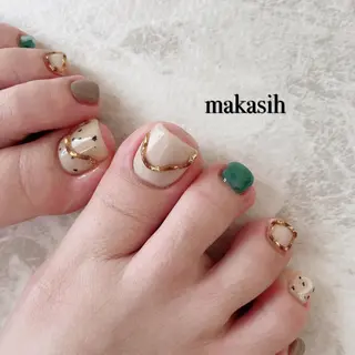ネイル 山崎 美菜子のネイルデザイン