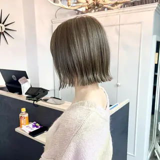 ショート カラー ボブ& 髪質改善FUMIYAのヘアスタイル