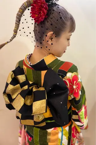 ヘアアレンジ 小田 莉加子のヘアスタイル