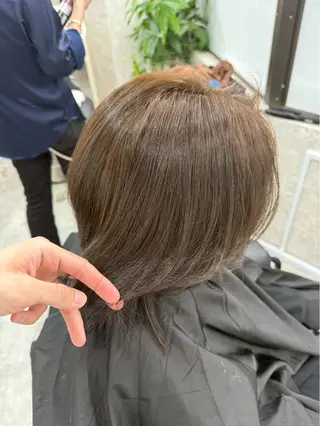 ショート カラー メンズ 福村 陸斗のヘアスタイル