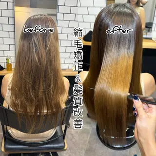 ロング 髪質改善/透明感 艶カラー/hiraiのヘアスタイル