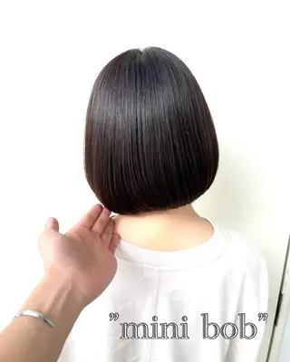 ショート カラー パーマ ヘアアレンジ Zina福岡天神店 艶髪/レイヤー/小顔のヘアスタイル