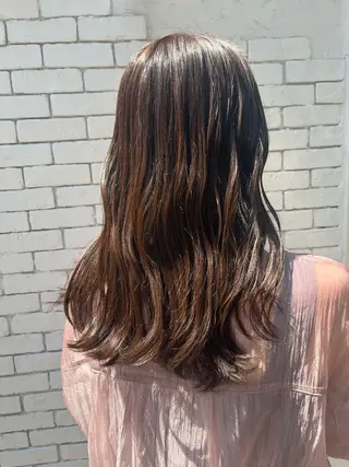 ミディアム カラー 🌈透明感カラー🌈 🌟吉田祐介🌟のヘアスタイル