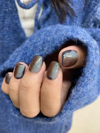 ネイル 草加ニュアンスネイル 🌚hersのネイルデザイン