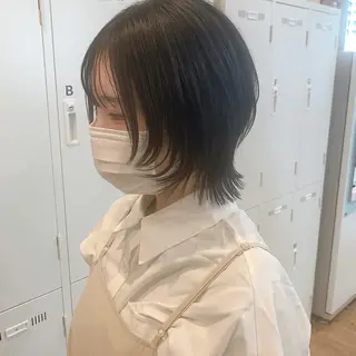 ショート カラー NUMBER_ ユイナのヘアスタイル