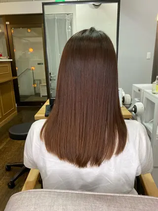 セミロング パーマ 統括マネージャー/ 髪のドクター/前原悟のヘアスタイル