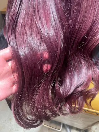 ロング 田中 志織のヘアスタイル