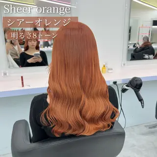 セミロング カラー お客様満足No.1 🌈Neneのヘアスタイル