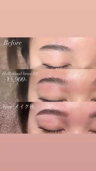 アイブロウ 🎀立川束感マツエク まゆみ🎀のマツエク・マツパデザイン