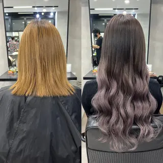 ロング カラー ヘアアレンジ ar+ ❤︎ maiのヘアスタイル