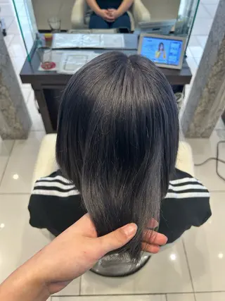 ミディアム カラー EARTH 浜松市野店所属・艶髪/透明感 /YURIA🤍のヘアスタイル