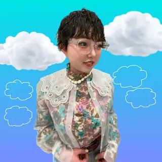 ショート パーマ hollo原宿所属・パーマ/ハイトーン 🎀Rumiのヘアスタイル