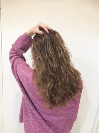 カラー 東梅田エリアカラー ヘアセットNo. 1のヘアスタイル